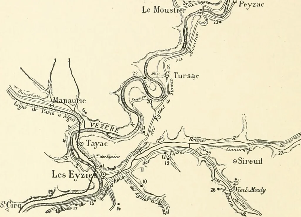 An illustration from An introduction to the study of prehistoric art, 1915, leaf 45