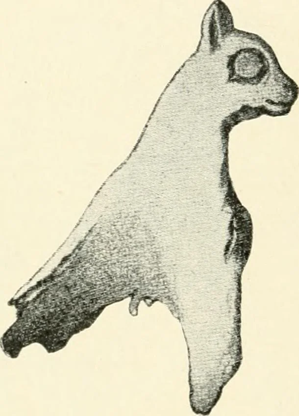 An illustration from An introduction to the study of prehistoric art, 1915, leaf 49