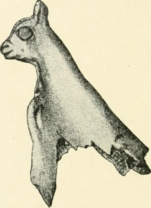 An illustration from An introduction to the study of prehistoric art, 1915, leaf 49