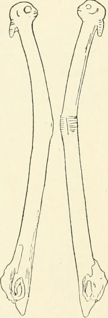 An illustration from An introduction to the study of prehistoric art, 1915, leaf 57