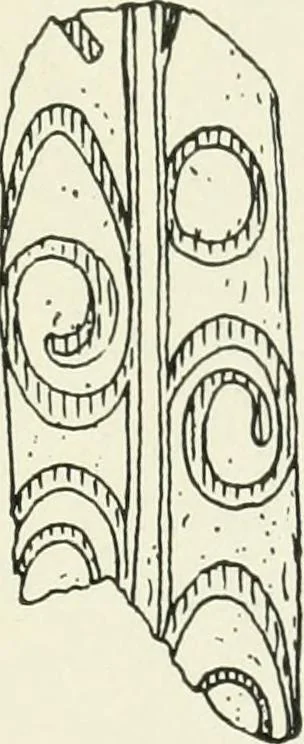 An illustration from An introduction to the study of prehistoric art, 1915, leaf 82