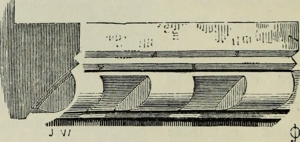 An illustration from An introduction to the study of Gothic architecture, 1877, leaf 101