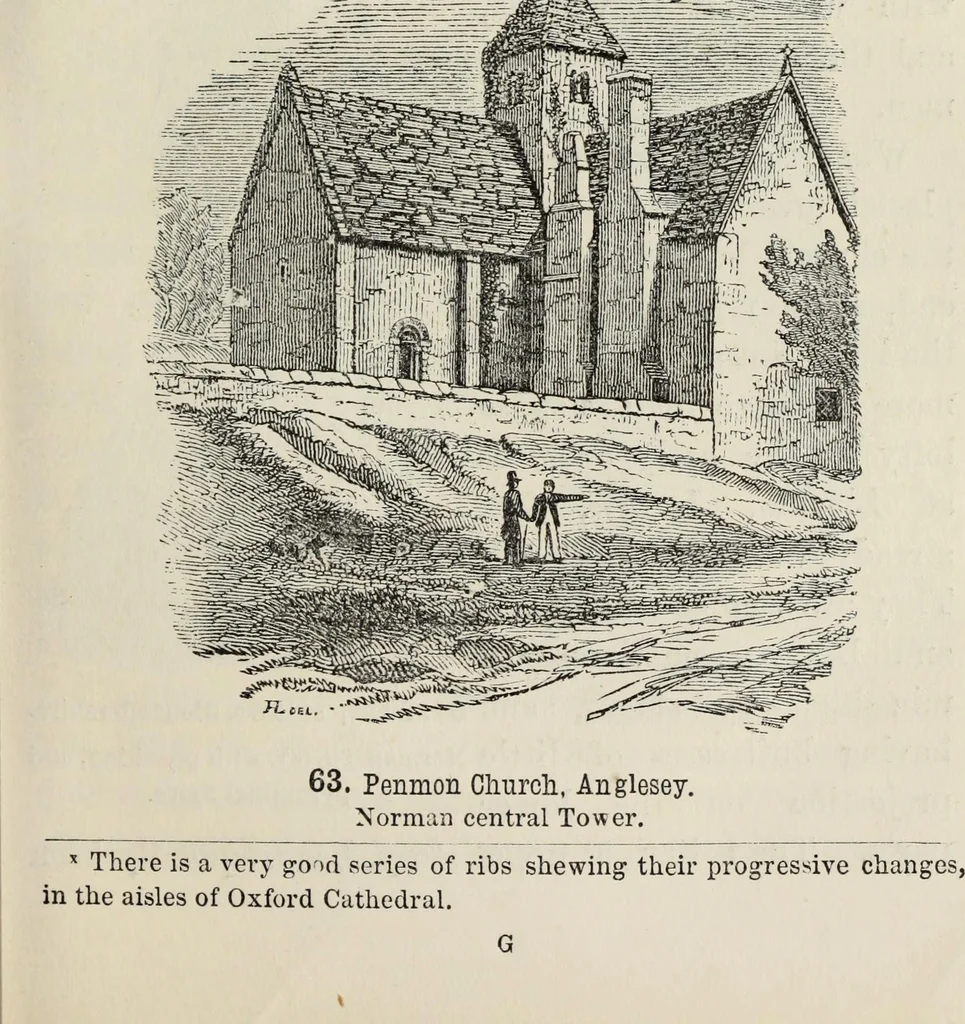 An illustration from An introduction to the study of Gothic architecture, 1877, leaf 106