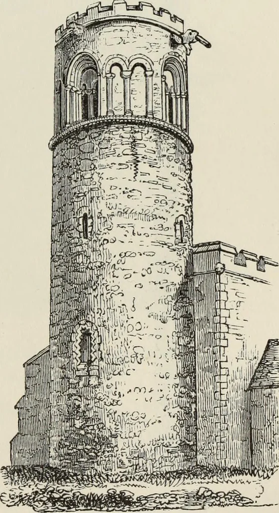An illustration from An introduction to the study of Gothic architecture, 1877, leaf 108