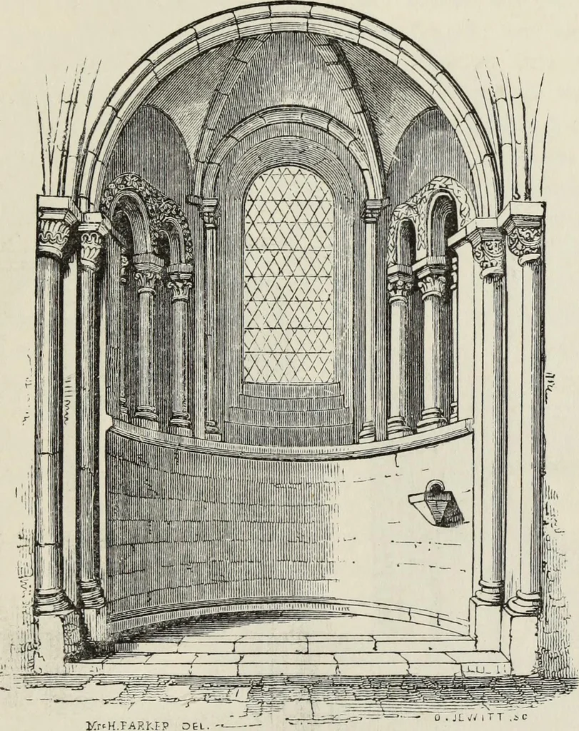 An illustration from An introduction to the study of Gothic architecture, 1877, leaf 112