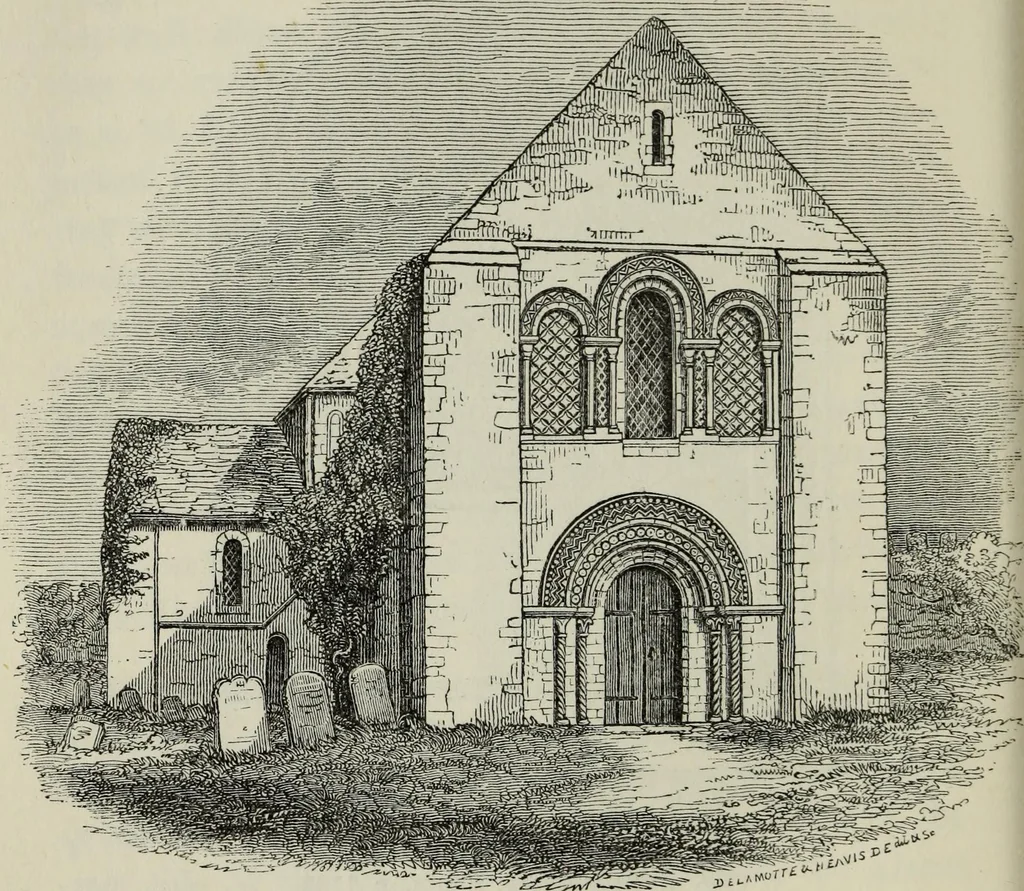 An illustration from An introduction to the study of Gothic architecture, 1877, leaf 113