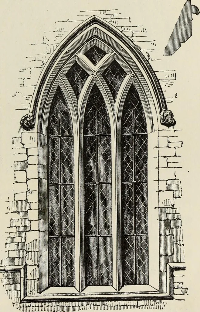 An illustration from An introduction to the study of Gothic architecture, 1877, leaf 162