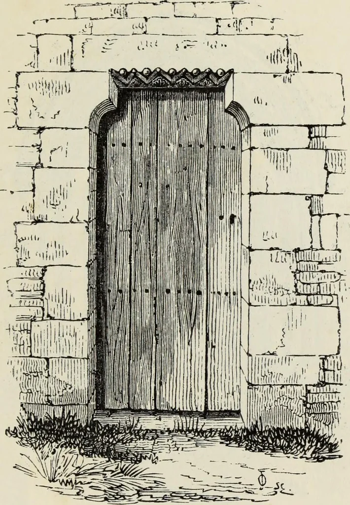 An illustration from An introduction to the study of Gothic architecture, 1877, leaf 170