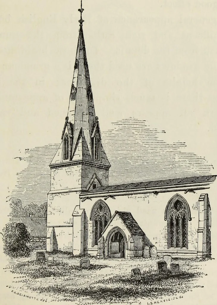 An illustration from An introduction to the study of Gothic architecture, 1877, leaf 180