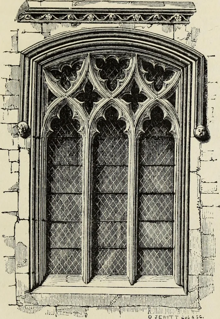 An illustration from An introduction to the study of Gothic architecture, 1877, leaf 194