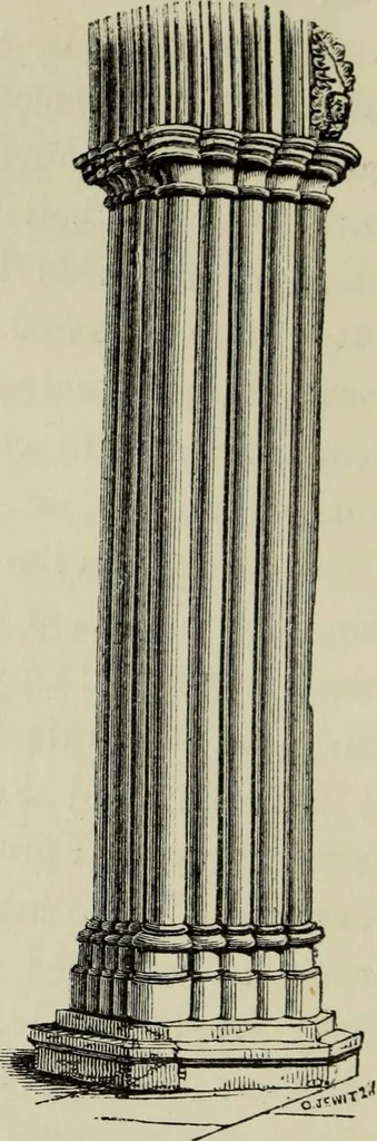 An illustration from An introduction to the study of Gothic architecture, 1877, leaf 201