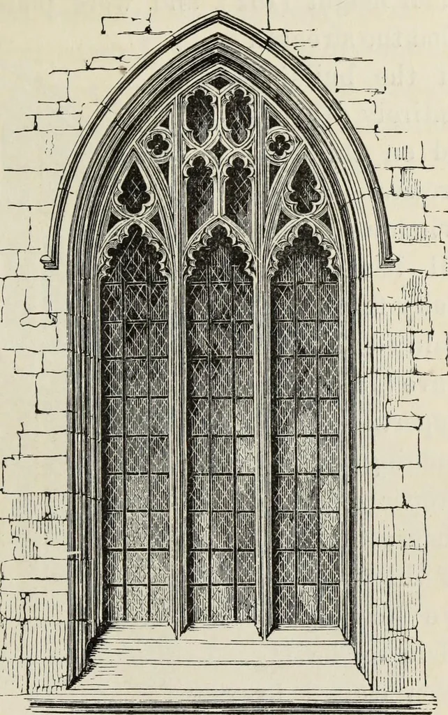 An illustration from An introduction to the study of Gothic architecture, 1877, leaf 222