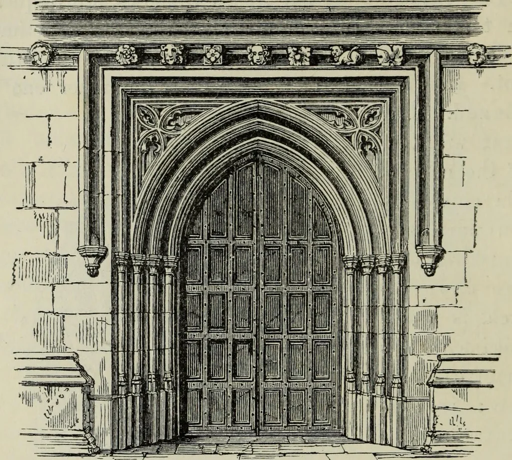 An illustration from An introduction to the study of Gothic architecture, 1877, leaf 225