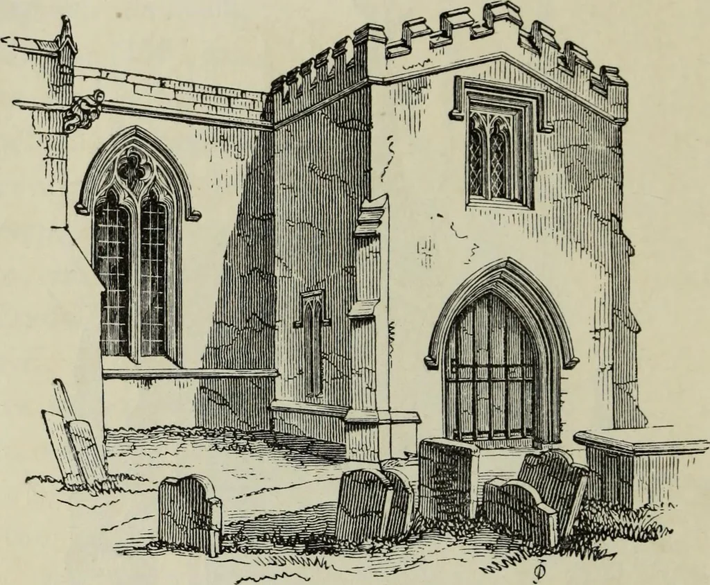 An illustration from An introduction to the study of Gothic architecture, 1877, leaf 229