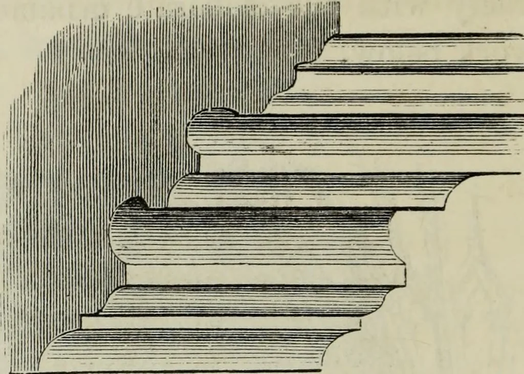 An illustration from An introduction to the study of Gothic architecture, 1877, leaf 231