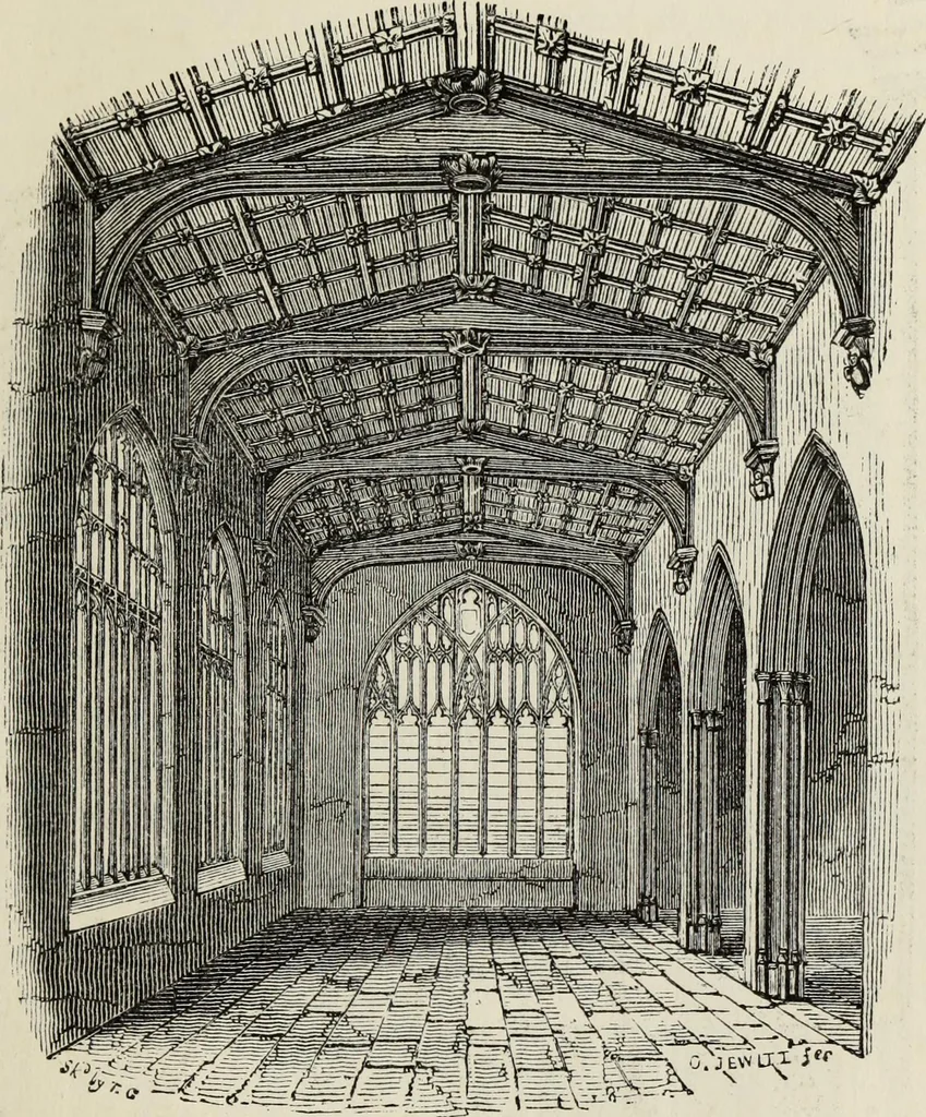 An illustration from An introduction to the study of Gothic architecture, 1877, leaf 234