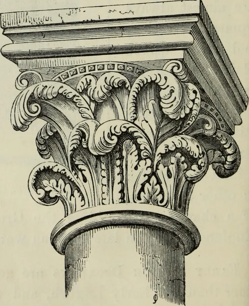 An illustration from An introduction to the study of Gothic architecture, 1877, leaf 271