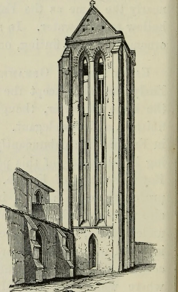 An illustration from An introduction to the study of Gothic architecture, 1877, leaf 273