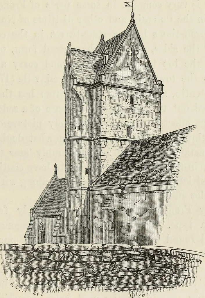 An illustration from An introduction to the study of Gothic architecture, 1877, leaf 274