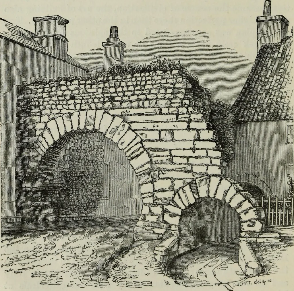 An illustration from An introduction to the study of Gothic architecture, 1877, leaf 29
