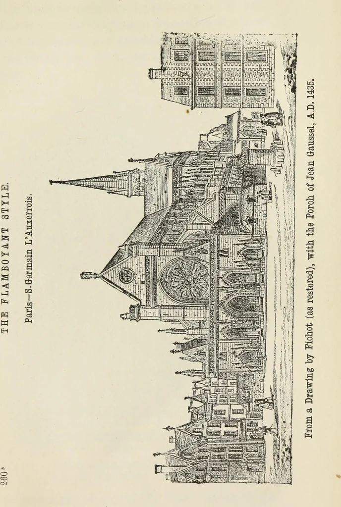 An illustration from An introduction to the study of Gothic architecture, 1877, leaf 290