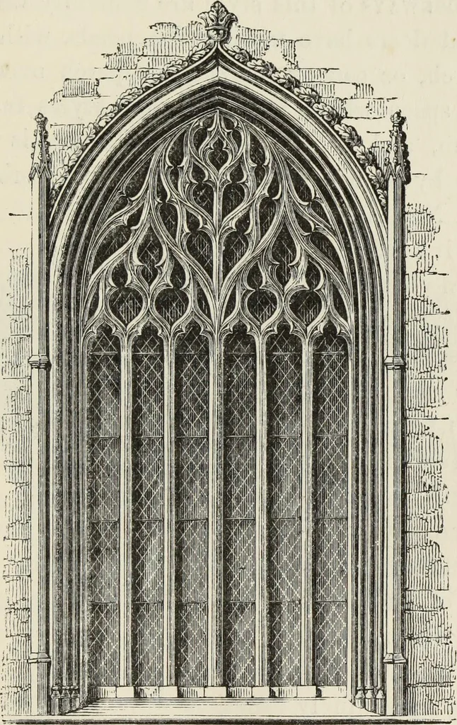 An illustration from An introduction to the study of Gothic architecture, 1877, leaf 292