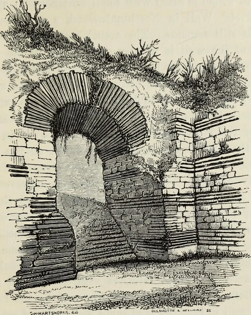 An illustration from An introduction to the study of Gothic architecture, 1877, leaf 30