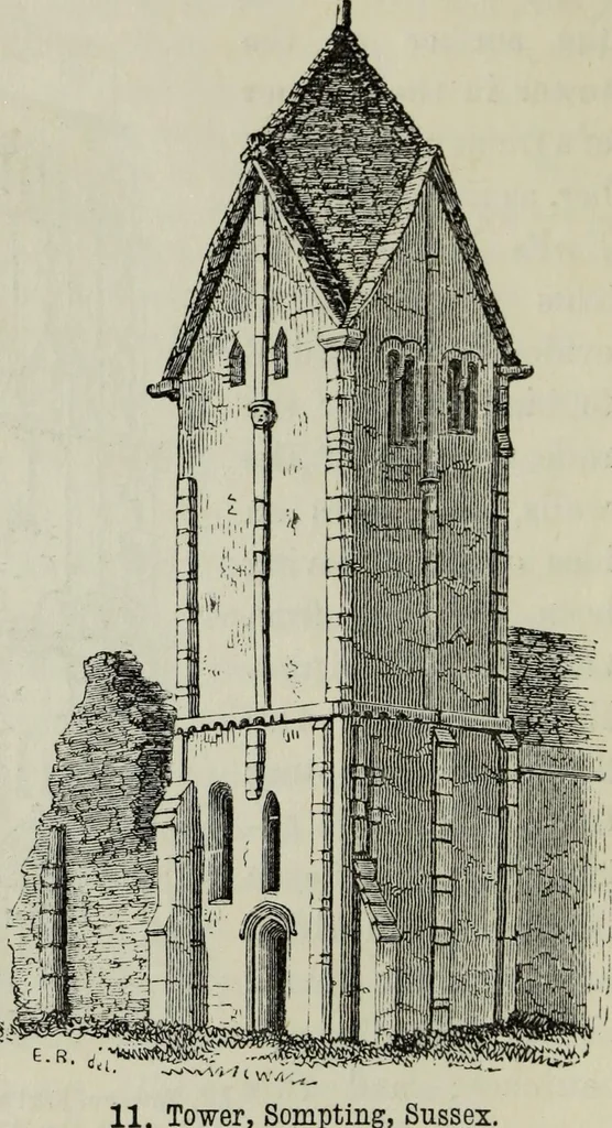 An illustration from An introduction to the study of Gothic architecture, 1877, leaf 53
