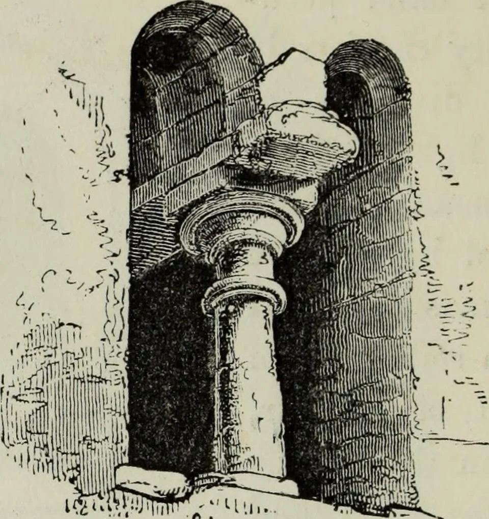 An illustration from An introduction to the study of Gothic architecture, 1877, leaf 55