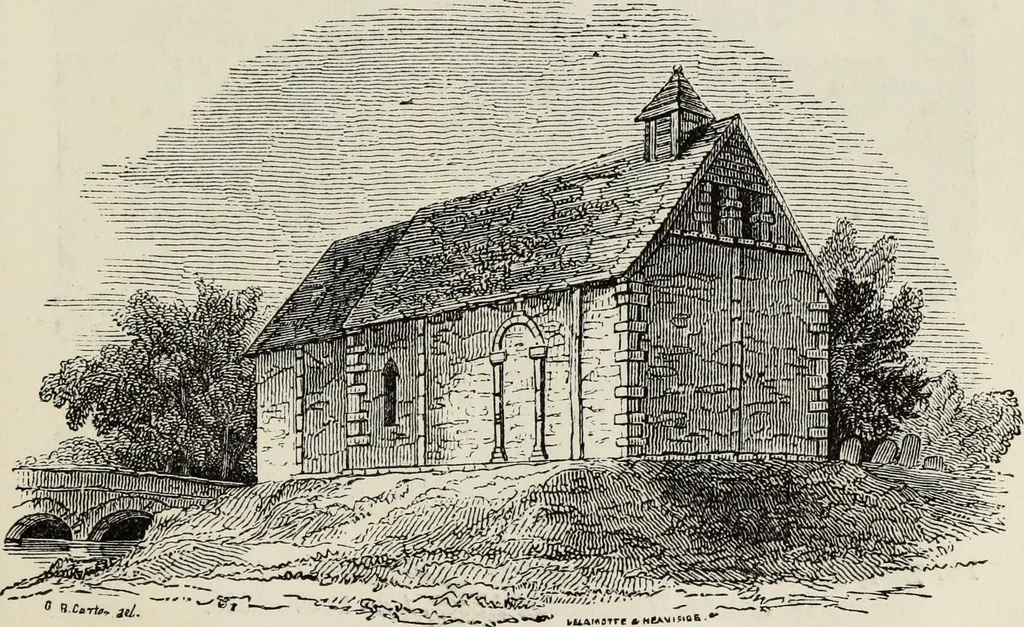 An illustration from An introduction to the study of Gothic architecture, 1877, leaf 56