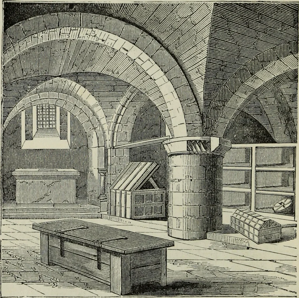 An illustration from An introduction to the study of Gothic architecture, 1877, leaf 57