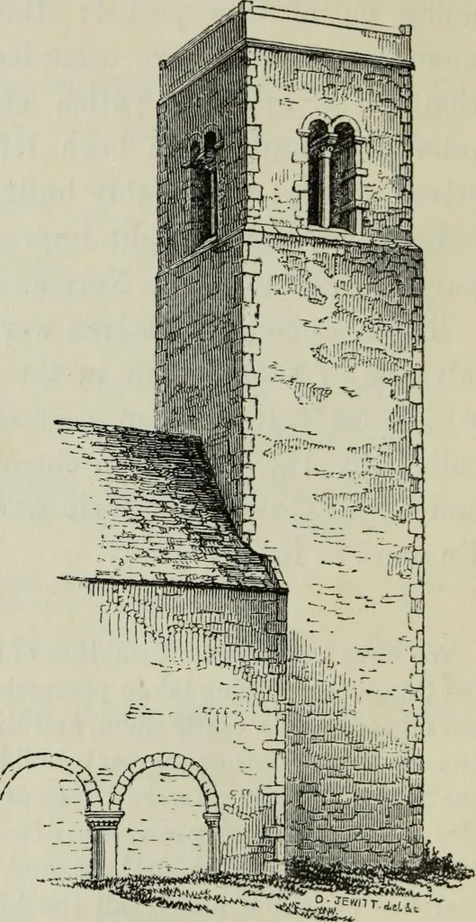 An illustration from An introduction to the study of Gothic architecture, 1877, leaf 61