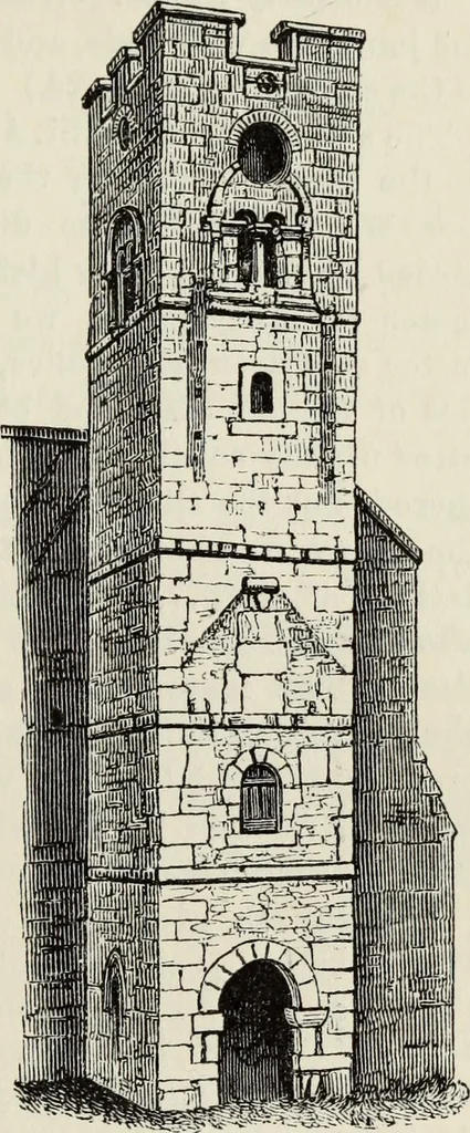 An illustration from An introduction to the study of Gothic architecture, 1877, leaf 62