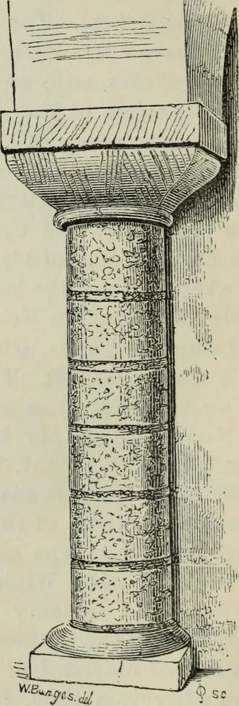 An illustration from An introduction to the study of Gothic architecture, 1877, leaf 63