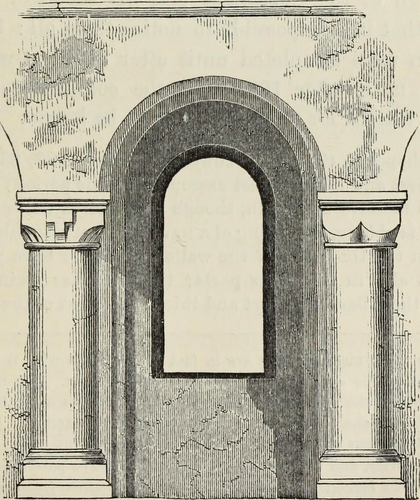 An illustration from An introduction to the study of Gothic architecture, 1877, leaf 68