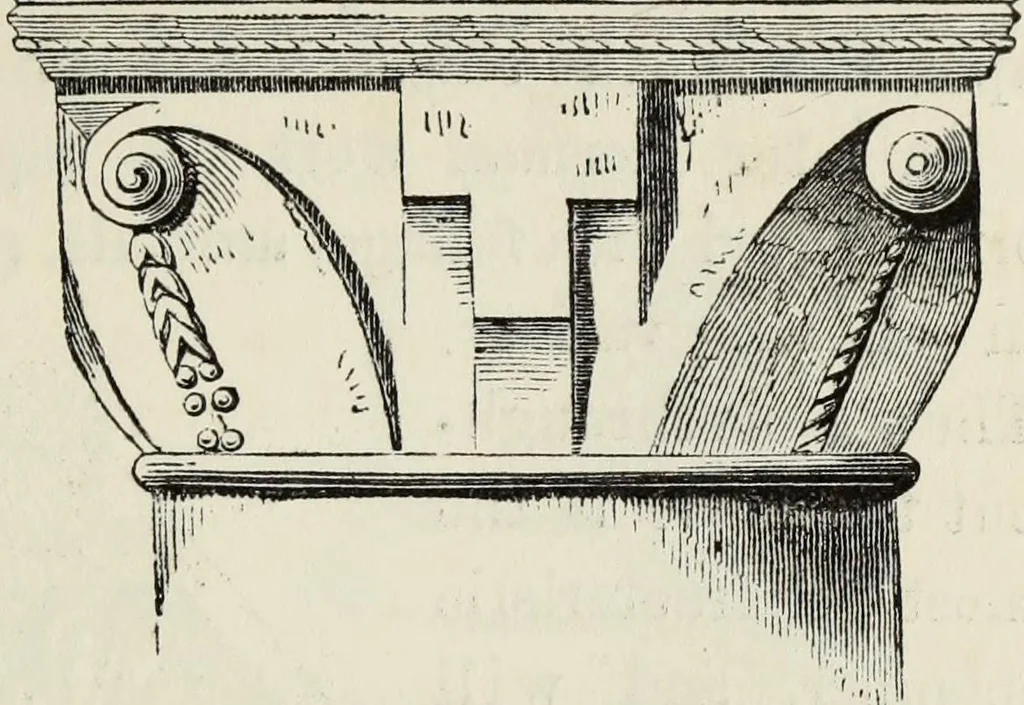 An illustration from An introduction to the study of Gothic architecture, 1877, leaf 96