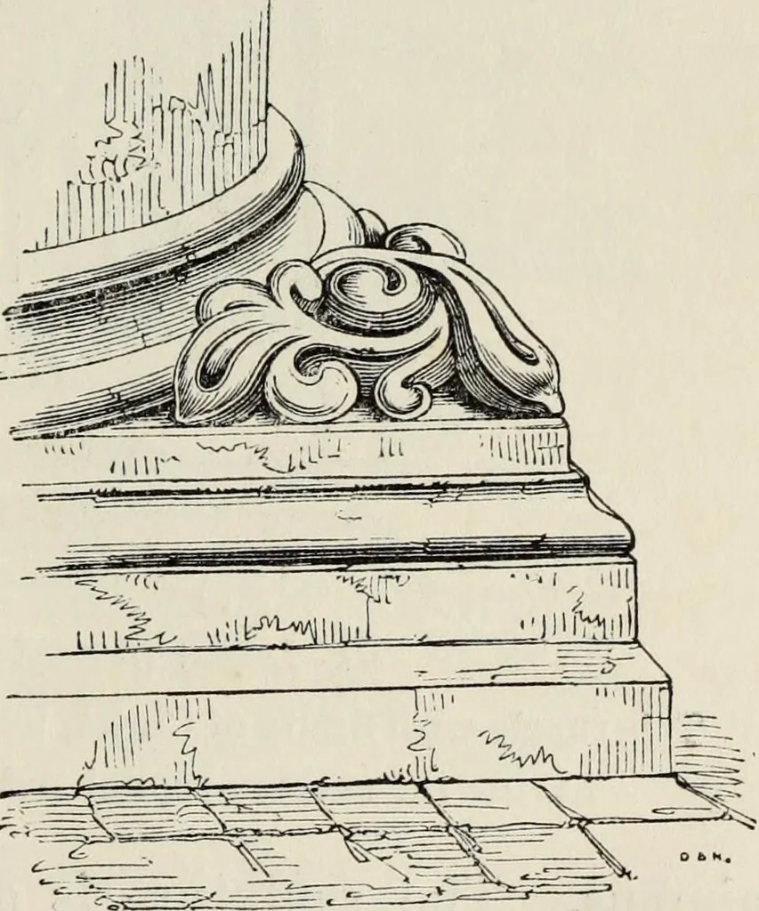 An illustration from An introduction to the study of Gothic architecture, 1877, leaf 98
