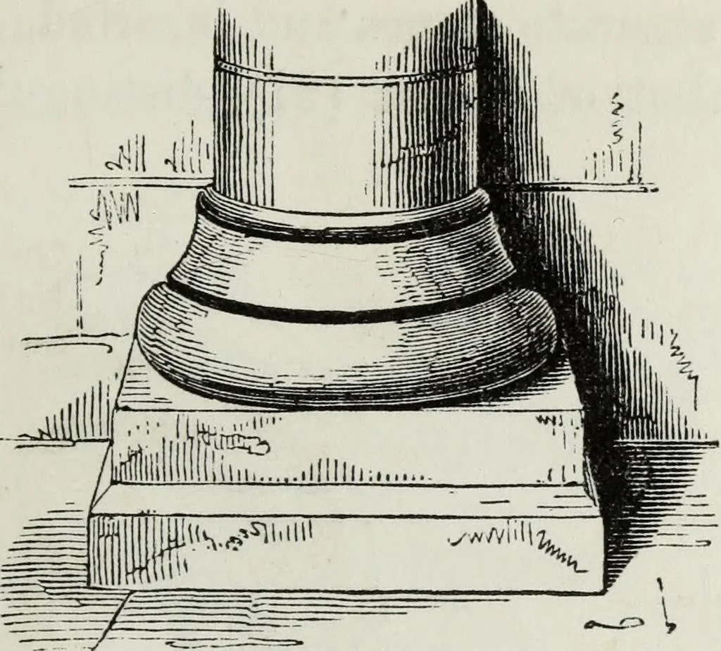 An illustration from An introduction to the study of Gothic architecture, 1881, leaf 100