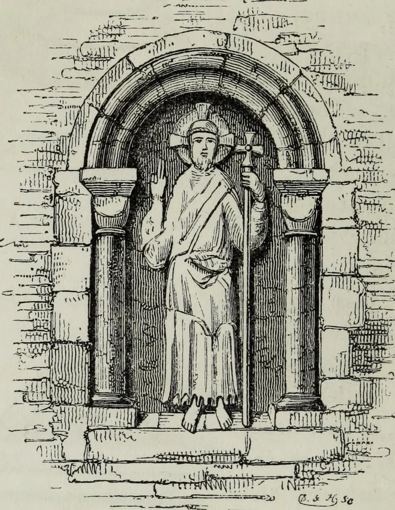 An illustration from An introduction to the study of Gothic architecture, 1881, leaf 101