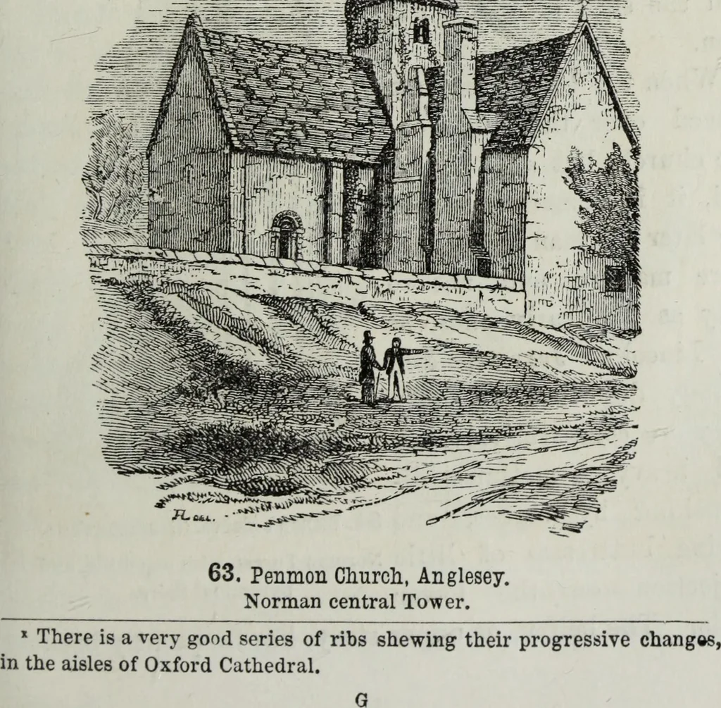 An illustration from An introduction to the study of Gothic architecture, 1881, leaf 108