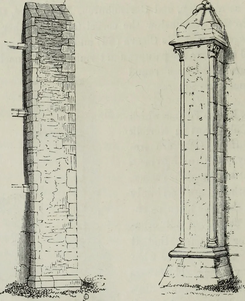 An illustration from An introduction to the study of Gothic architecture, 1881, leaf 111