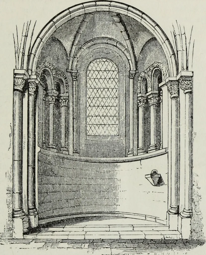 An illustration from An introduction to the study of Gothic architecture, 1881, leaf 114
