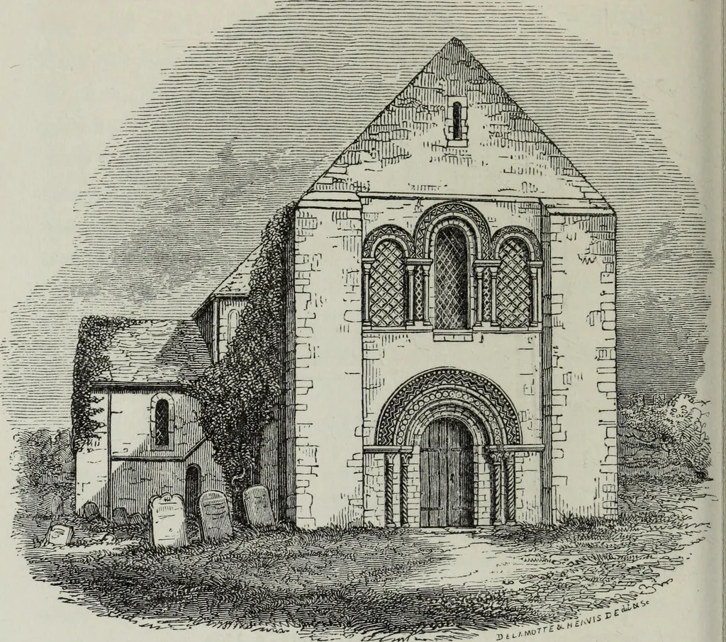 An illustration from An introduction to the study of Gothic architecture, 1881, leaf 115