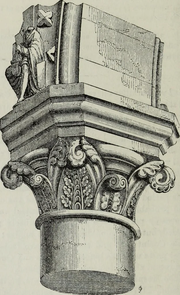 An illustration from An introduction to the study of Gothic architecture, 1881, leaf 123
