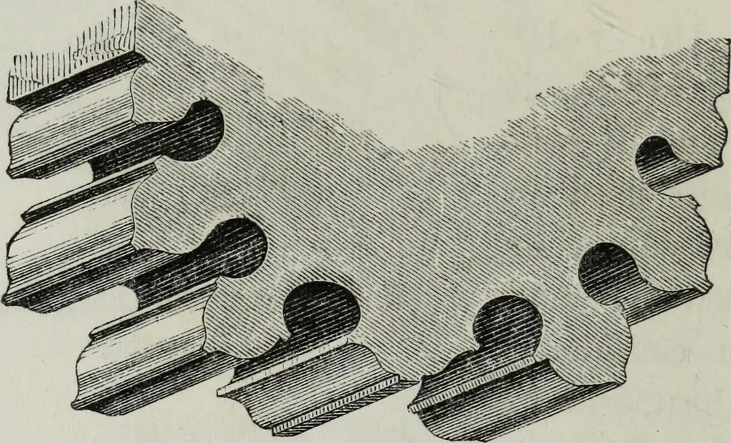 An illustration from An introduction to the study of Gothic architecture, 1881, leaf 145