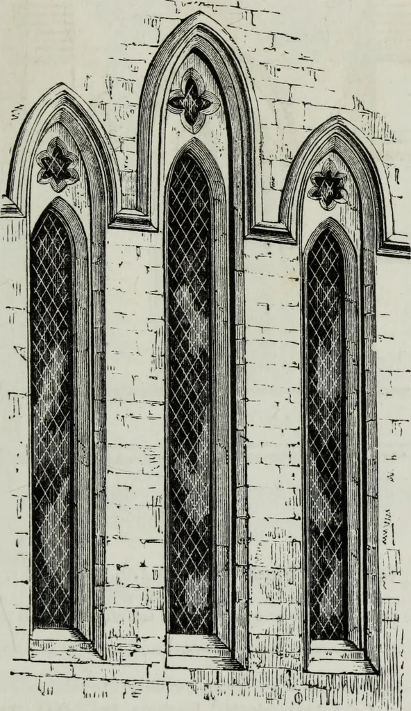 An illustration from An introduction to the study of Gothic architecture, 1881, leaf 160