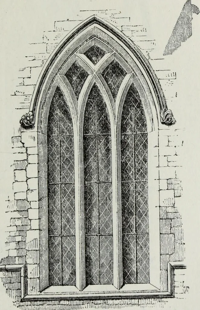 An illustration from An introduction to the study of Gothic architecture, 1881, leaf 166