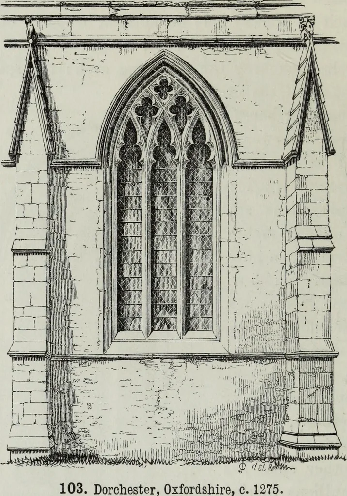 An illustration from An introduction to the study of Gothic architecture, 1881, leaf 167