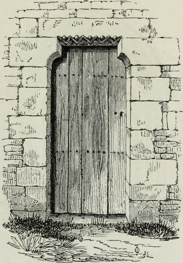 An illustration from An introduction to the study of Gothic architecture, 1881, leaf 176