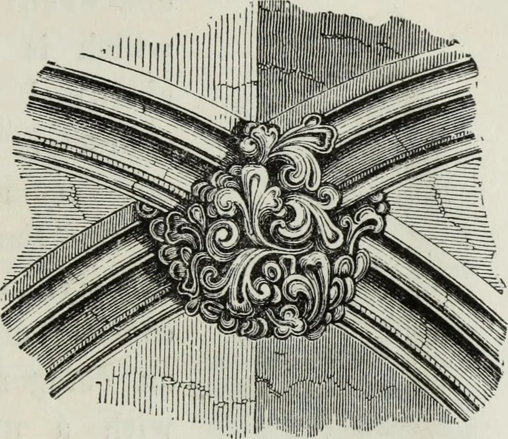 An illustration from An introduction to the study of Gothic architecture, 1881, leaf 180